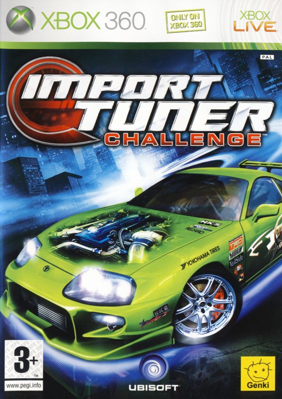 Import Tuner Challenge box art for Xbox 360